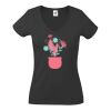 Fruit of the Loom Lady Fit Value V Neck T-Shirt Thumbnail