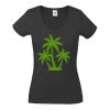 Fruit of the Loom Lady Fit Value V Neck T-Shirt Thumbnail