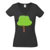 Fruit of the Loom Lady Fit Value V Neck T-Shirt Thumbnail