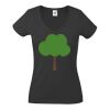Fruit of the Loom Lady Fit Value V Neck T-Shirt Thumbnail