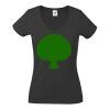 Fruit of the Loom Lady Fit Value V Neck T-Shirt Thumbnail