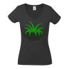 Fruit of the Loom Lady Fit Value V Neck T-Shirt Thumbnail