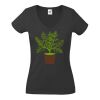 Fruit of the Loom Lady Fit Value V Neck T-Shirt Thumbnail