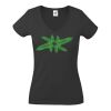 Fruit of the Loom Lady Fit Value V Neck T-Shirt Thumbnail