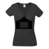Fruit of the Loom Lady Fit Value V Neck T-Shirt Thumbnail