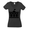 Fruit of the Loom Lady Fit Value V Neck T-Shirt Thumbnail