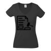 Fruit of the Loom Lady Fit Value V Neck T-Shirt Thumbnail