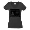 Fruit of the Loom Lady Fit Value V Neck T-Shirt Thumbnail