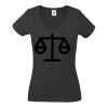 Fruit of the Loom Lady Fit Value V Neck T-Shirt Thumbnail