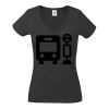 Fruit of the Loom Lady Fit Value V Neck T-Shirt Thumbnail