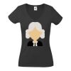 Fruit of the Loom Lady Fit Value V Neck T-Shirt Thumbnail