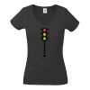 Fruit of the Loom Lady Fit Value V Neck T-Shirt Thumbnail