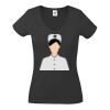 Fruit of the Loom Lady Fit Value V Neck T-Shirt Thumbnail