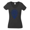 Fruit of the Loom Lady Fit Value V Neck T-Shirt Thumbnail
