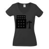 Fruit of the Loom Lady Fit Value V Neck T-Shirt Thumbnail