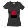 Fruit of the Loom Lady Fit Value V Neck T-Shirt Thumbnail