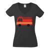 Fruit of the Loom Lady Fit Value V Neck T-Shirt Thumbnail