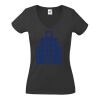 Fruit of the Loom Lady Fit Value V Neck T-Shirt Thumbnail