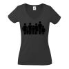 Fruit of the Loom Lady Fit Value V Neck T-Shirt Thumbnail