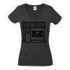 Fruit of the Loom Lady Fit Value V Neck T-Shirt Thumbnail