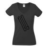 Fruit of the Loom Lady Fit Value V Neck T-Shirt Thumbnail