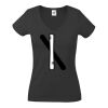 Fruit of the Loom Lady Fit Value V Neck T-Shirt Thumbnail